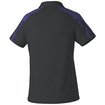 ERIMA EVO STAR Poloshirt Damen (schwarz/ultra violet)