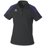 ERIMA EVO STAR Poloshirt Damen (schwarz/ultra violet)
