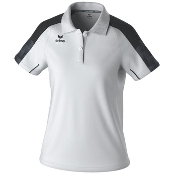 ERIMA EVO STAR Poloshirt Damen (weiß/schwarz)
