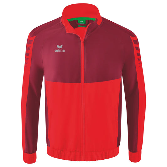 ERIMA Six Wings Präsentationsjacke Kind (rot/bordeaux)