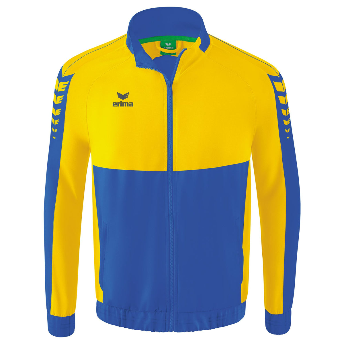 ERIMA Six Wings Präsentationsjacke (new royal/gelb)