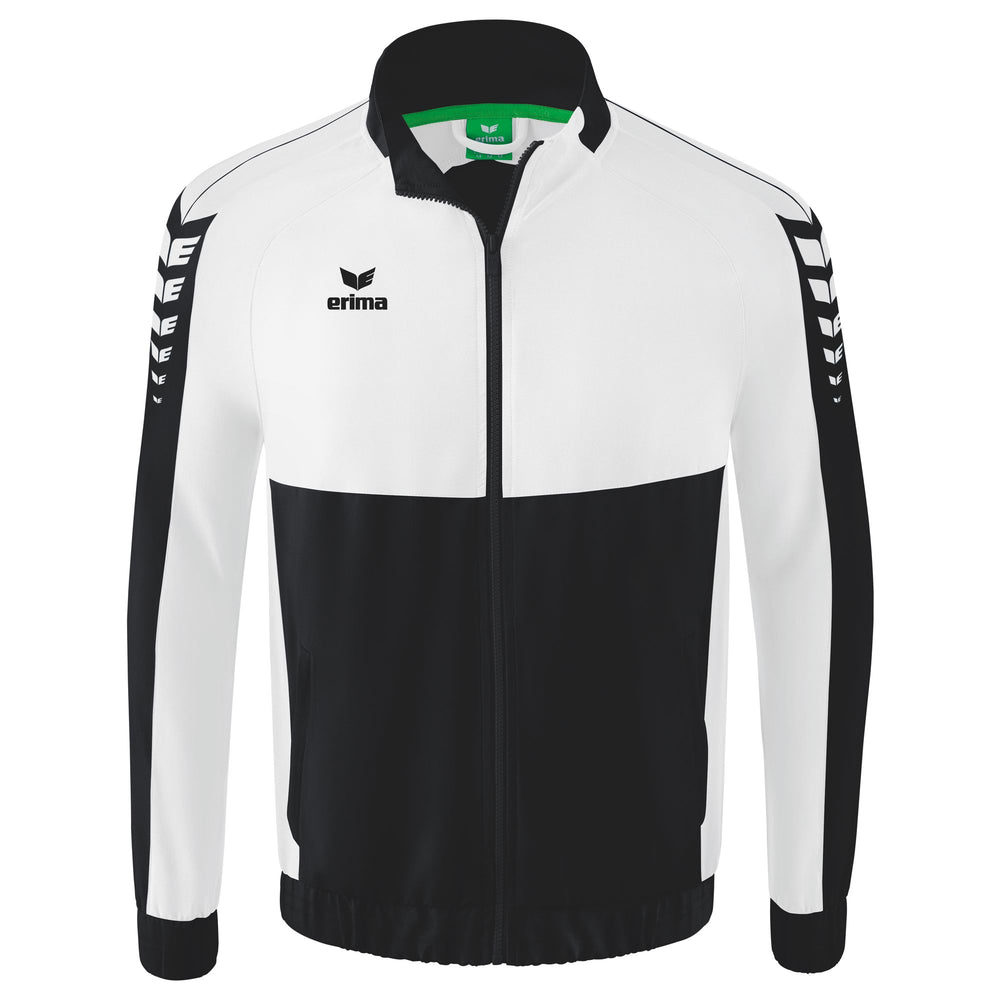ERIMA Six Wings Präsentationsjacke (schwarz/weiß)