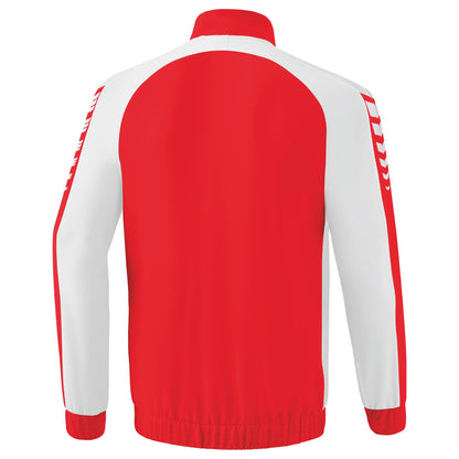 ERIMA Six Wings Präsentationsjacke (rot/weiß)