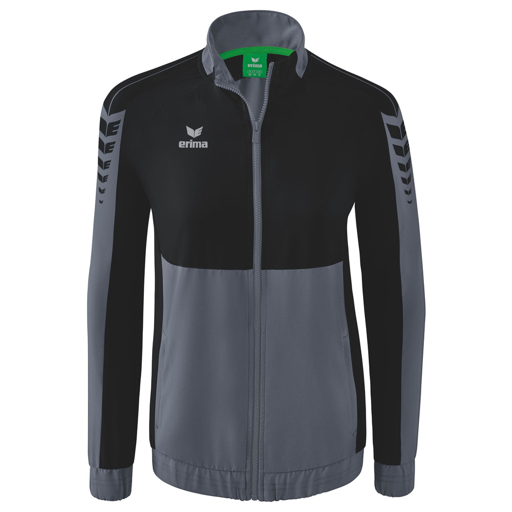 ERIMA Six Wings Präsentationsjacke Damen (slate grey/schwarz)