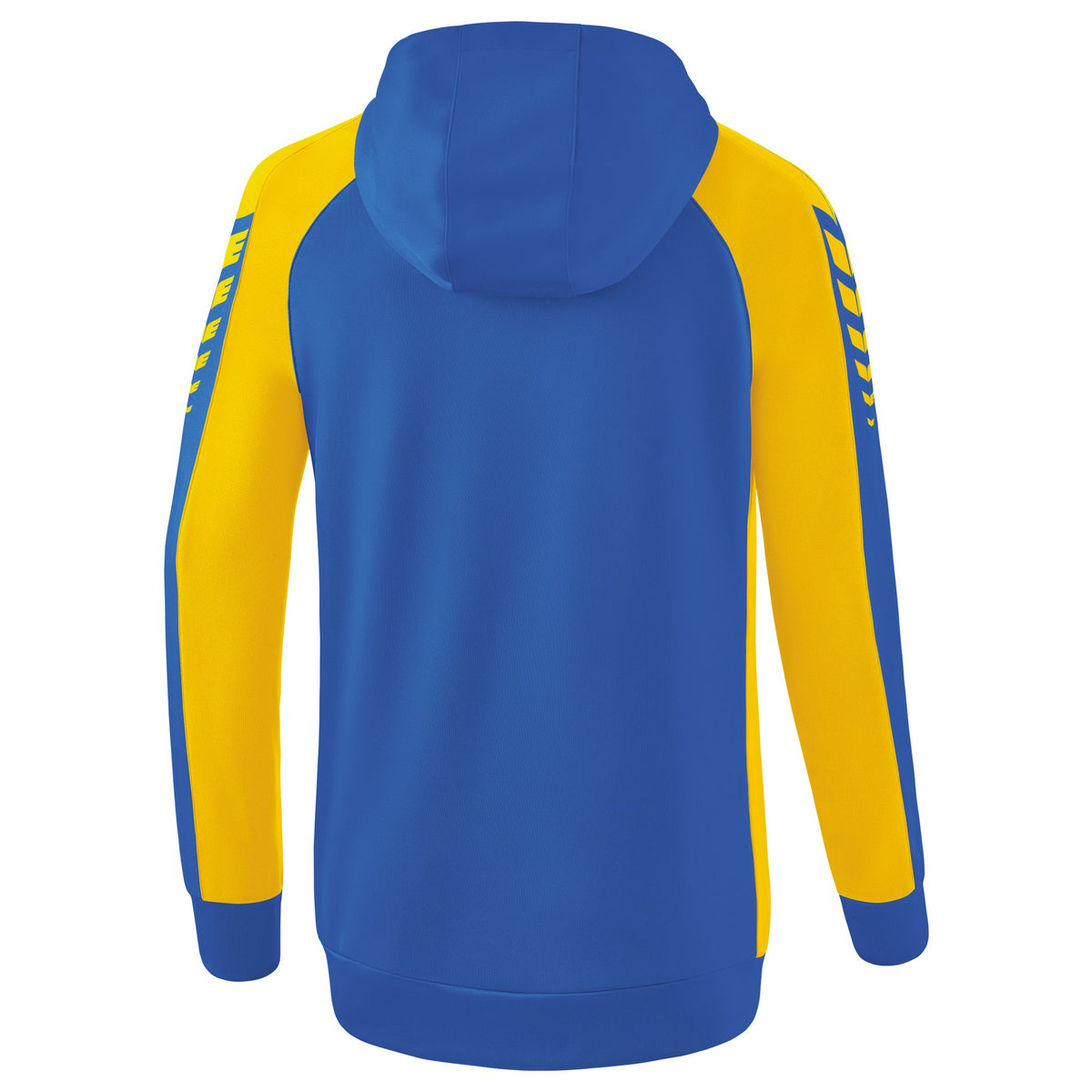 ERIMA Six Wings Trainingsjacke mit Kapuze Damen (new royal/gelb)