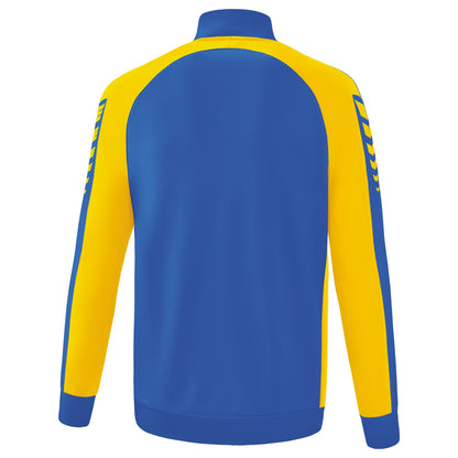 ERIMA Six Wings Worker Jacke (new royal/gelb)
