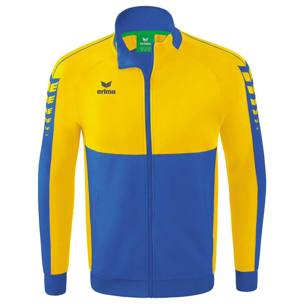 ERIMA Six Wings Worker Jacke (new royal/gelb)