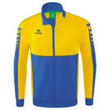 ERIMA Six Wings Worker Jacke (new royal/gelb)