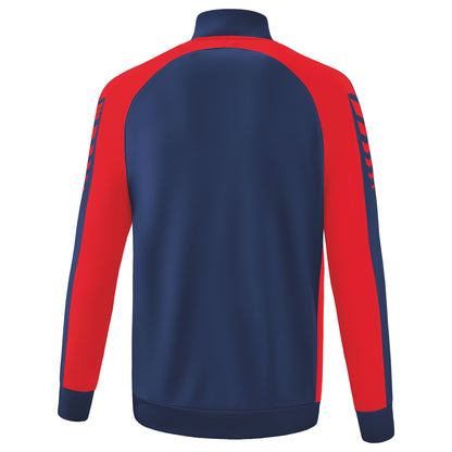 ERIMA Six Wings Worker Jacke (new navy/rot)