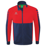 ERIMA Six Wings Worker Jacke (new navy/rot)