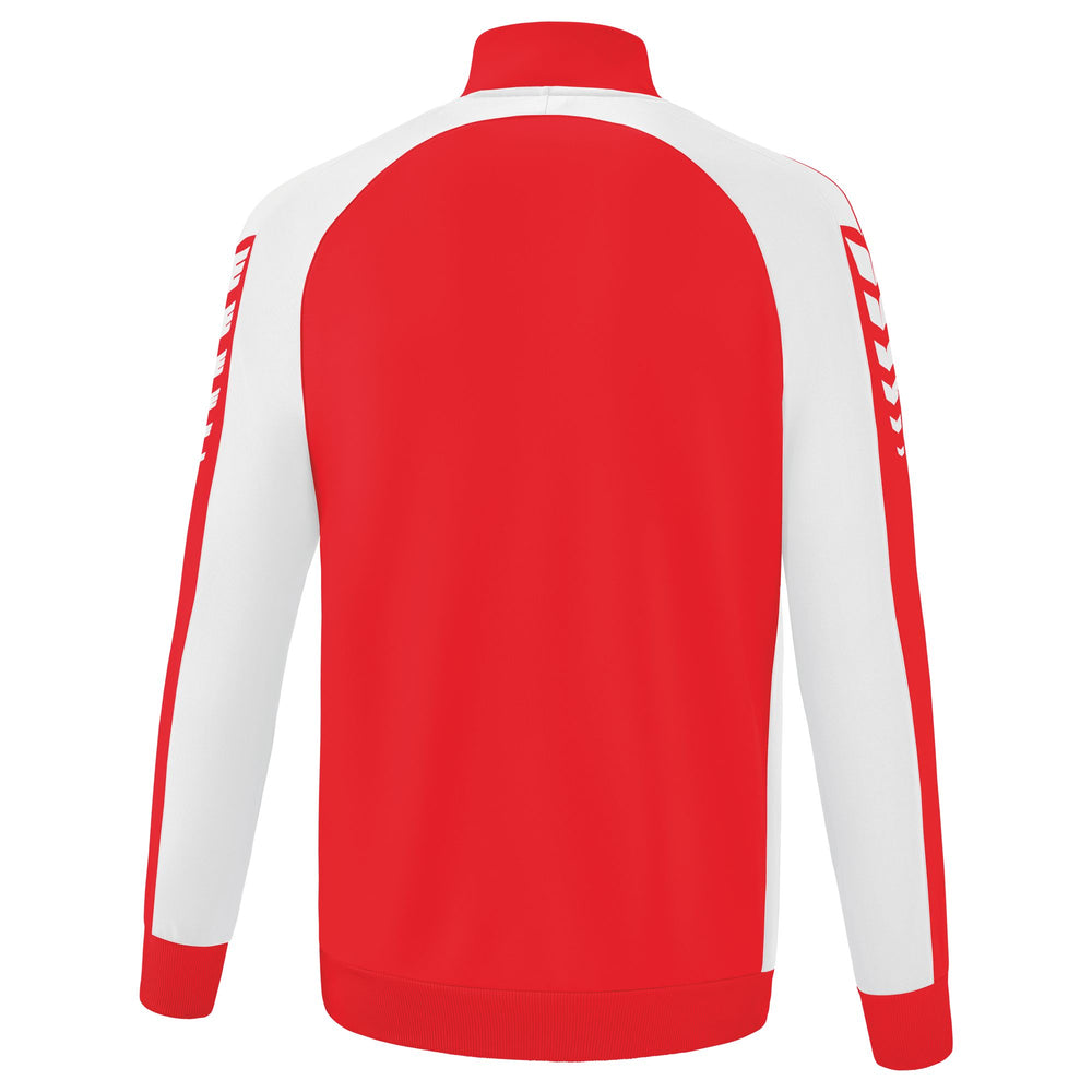 ERIMA Six Wings Worker Jacke (rot/weiß)