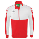 ERIMA Six Wings Worker Jacke (rot/weiß)