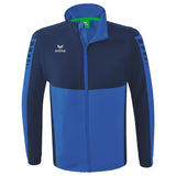 ERIMA Six Wings Jacke mit abnehmbaren Ärmeln (new royal/new navy)