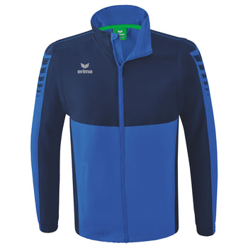 ERIMA Six Wings Jacke mit abnehmbaren Ärmeln (new royal/new navy)