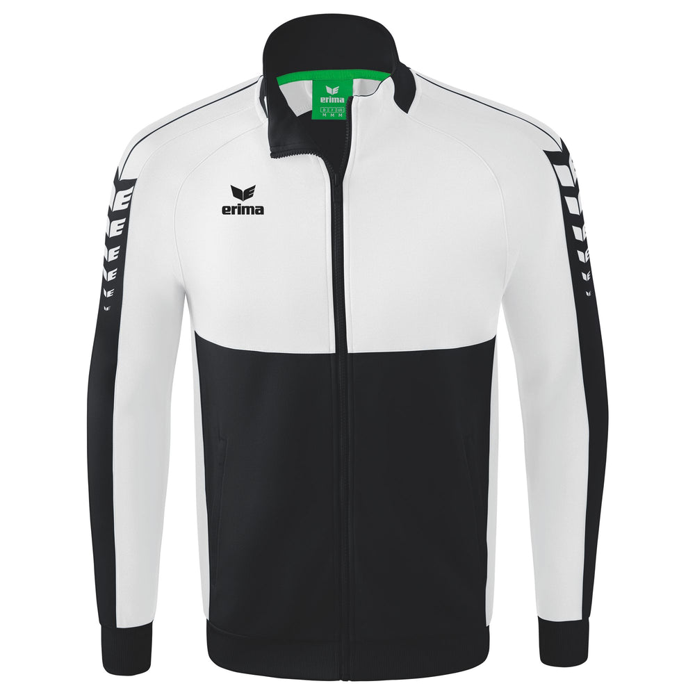ERIMA Six Wings Worker Jacke (schwarz/weiß)