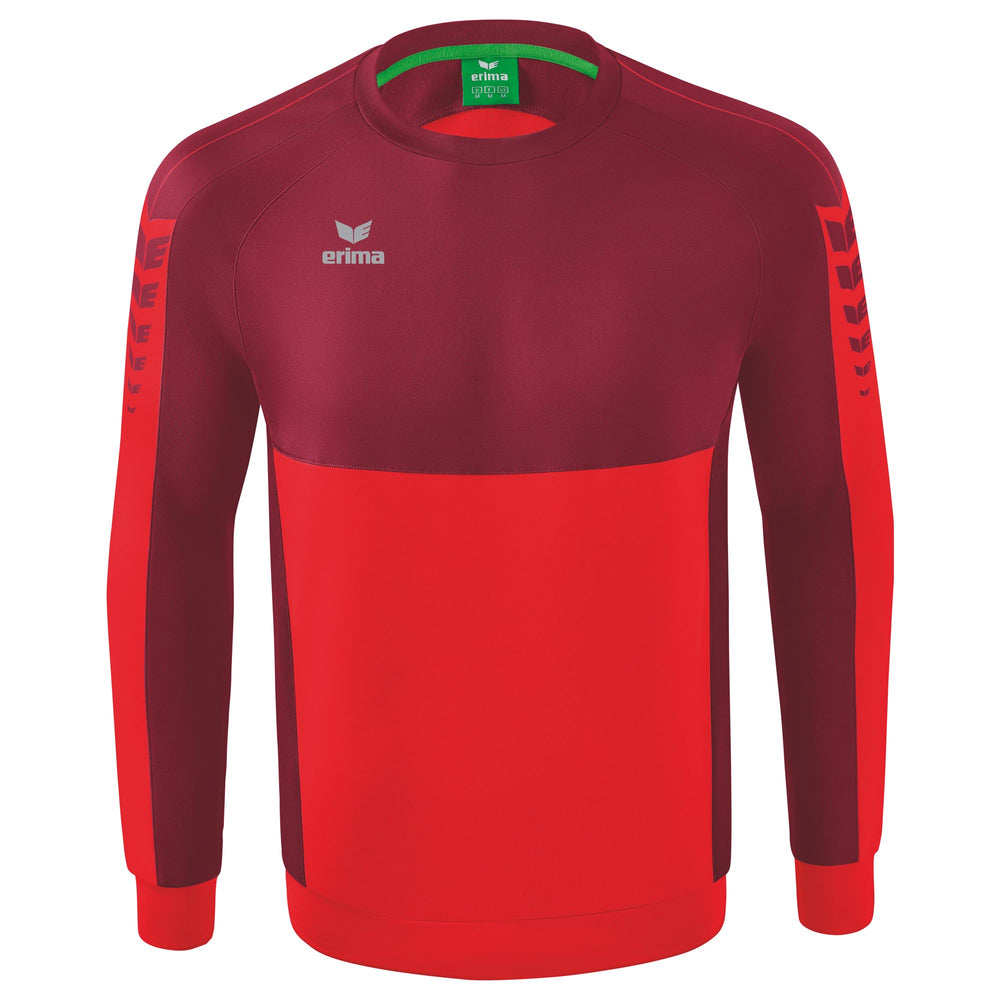 ERIMA Six Wings Sweatshirt (rot/bordeaux)