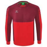 ERIMA Six Wings Sweatshirt (rot/bordeaux)