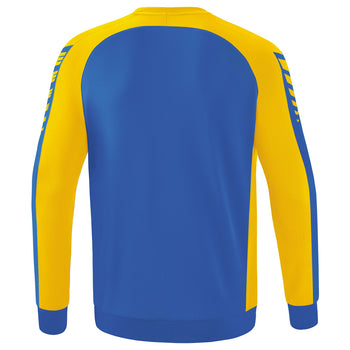 ERIMA Six Wings Sweatshirt (new royal/gelb)