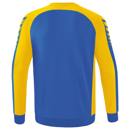 ERIMA Six Wings Sweatshirt (new royal/gelb)
