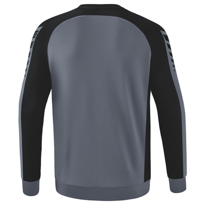 ERIMA Six Wings Sweatshirt (slate grey/schwarz)