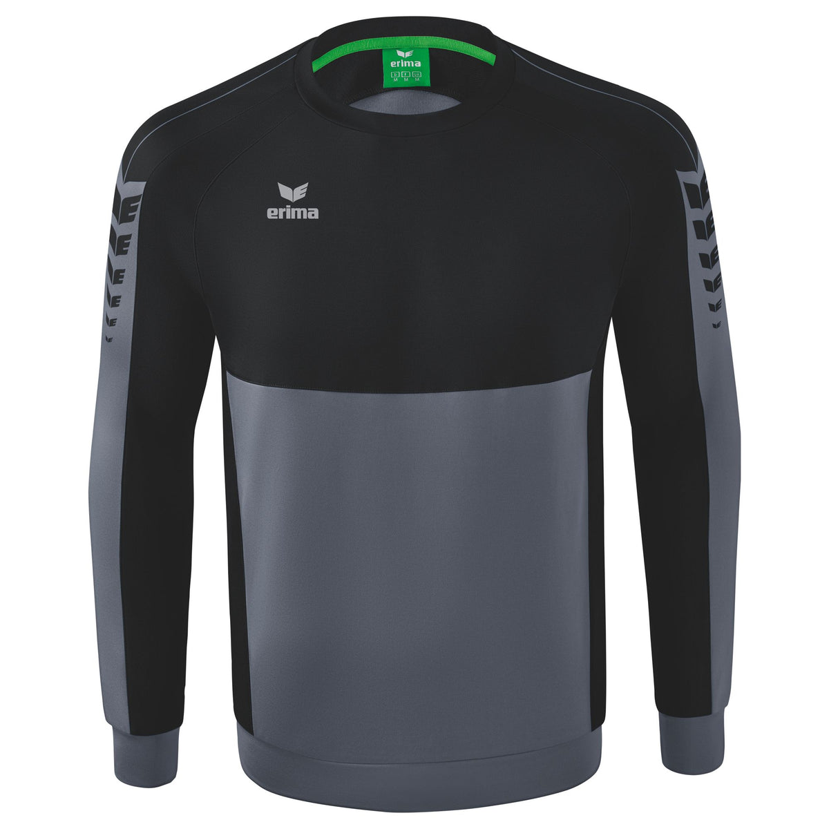 ERIMA Six Wings Sweatshirt (slate grey/schwarz)