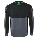 ERIMA Six Wings Sweatshirt (slate grey/schwarz)