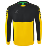 ERIMA Six Wings Sweatshirt (gelb/schwarz)