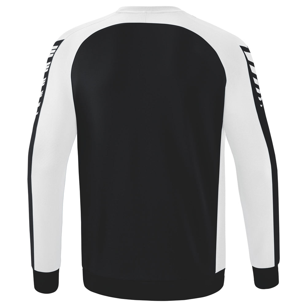ERIMA Six Wings Sweatshirt Kind (schwarz/weiß)