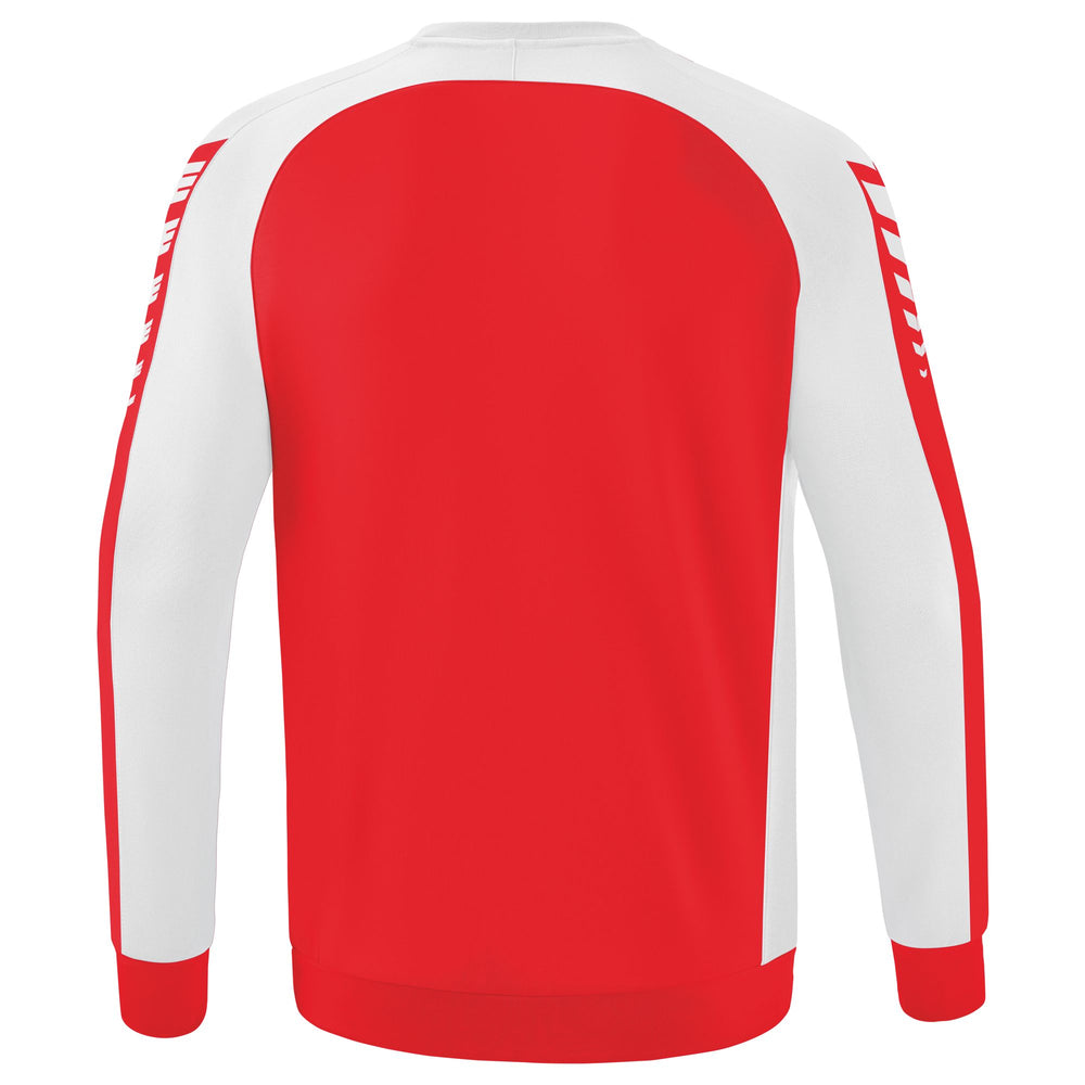 ERIMA Six Wings Sweatshirt (rot/weiß)