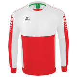 ERIMA Six Wings Sweatshirt (rot/weiß)