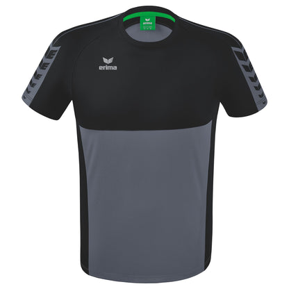 ERIMA Six Wings T-Shirt (slate grey/schwarz)