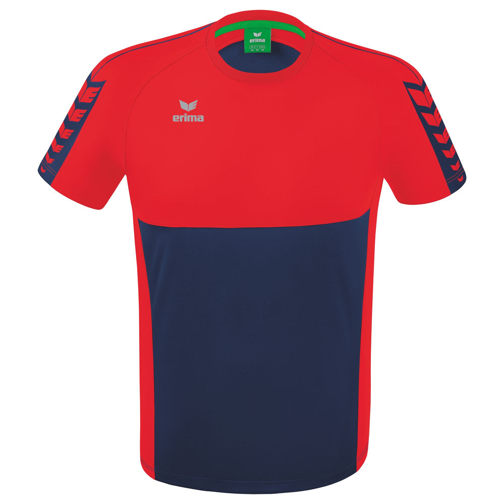 ERIMA Six Wings T-Shirt (new navy/rot)