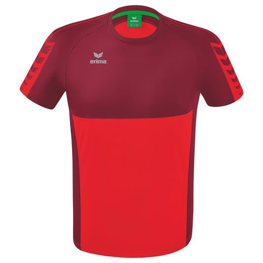 ERIMA Six Wings T-Shirt (rot/bordeaux)