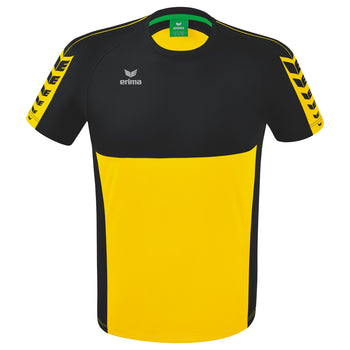 ERIMA Six Wings T-Shirt (gelb/schwarz)