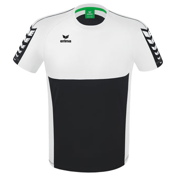 ERIMA Six Wings T-Shirt (schwarz/weiß)