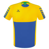 ERIMA Six Wings T-Shirt Kind (new royal/gelb)