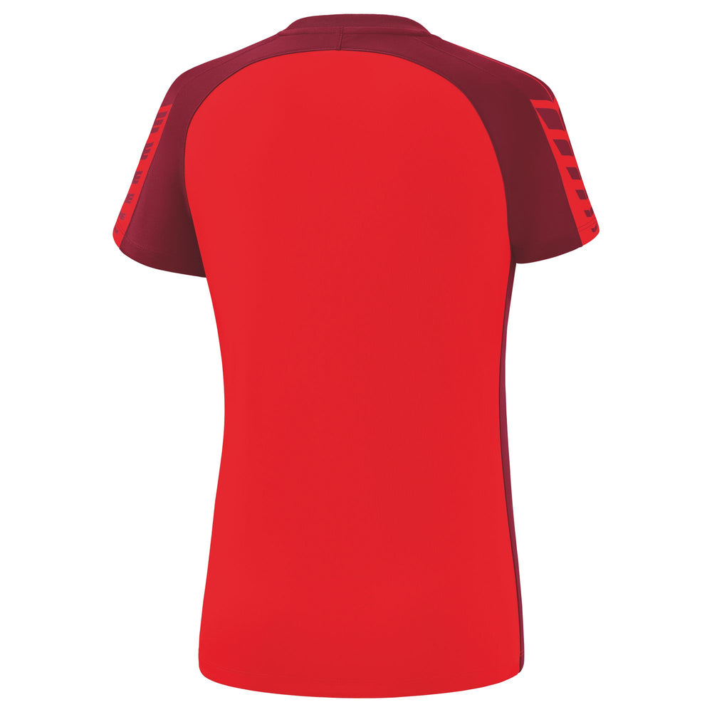 ERIMA Six Wings T-Shirt Damen (rot/bordeaux)