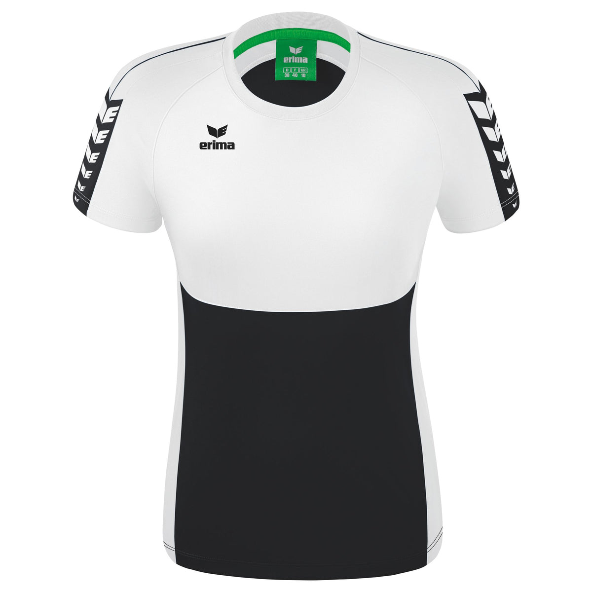ERIMA Six Wings T-Shirt Damen (schwarz/weiß)