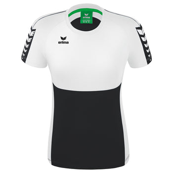 ERIMA Six Wings T-Shirt Damen (schwarz/weiß)