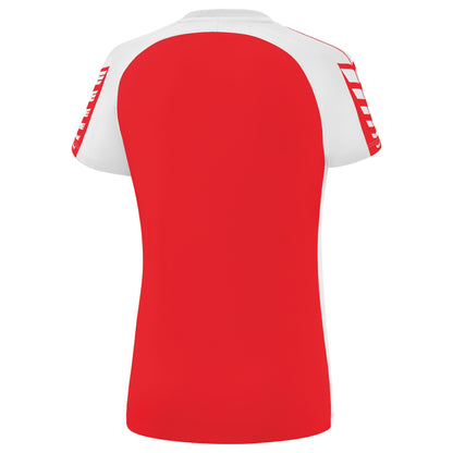 ERIMA Six Wings T-Shirt Damen (rot/weiß)