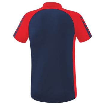 ERIMA Six Wings Poloshirt (new navy/rot)
