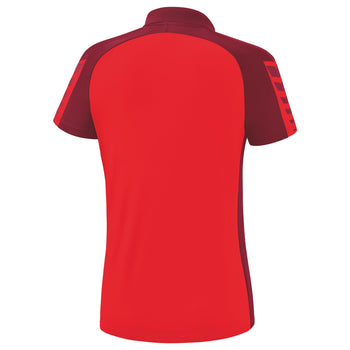 ERIMA Six Wings Poloshirt Damen (rot/bordeaux)