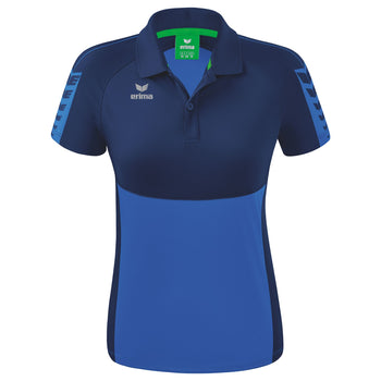 ERIMA Six Wings Poloshirt Damen (new royal/new navy)