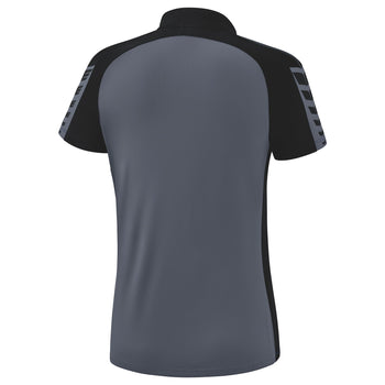 ERIMA Six Wings Poloshirt Damen (slate grey/schwarz)