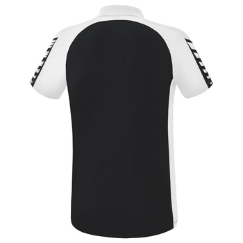 ERIMA Six Wings Poloshirt (schwarz/weiß)
