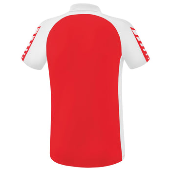 ERIMA Six Wings Poloshirt (rot/weiß)