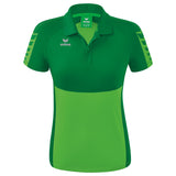 ERIMA Six Wings Poloshirt Damen (green/smaragd)