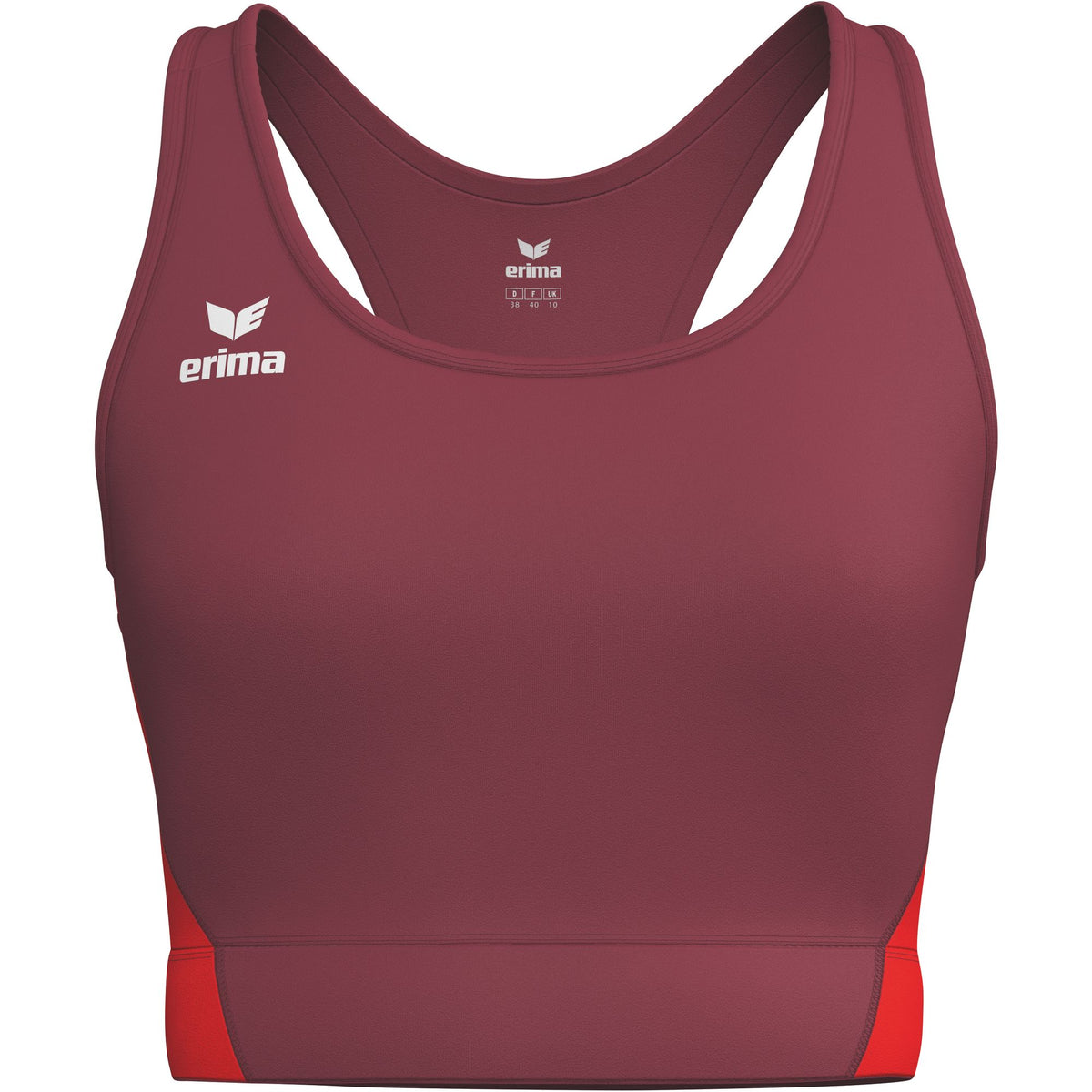 ERIMA T&F WINGS Bra Damen (bordeaux/rot)
