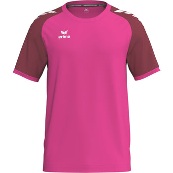 ERIMA WINGS Jersey Shortsleeve Kind (pink glo/bordeaux)