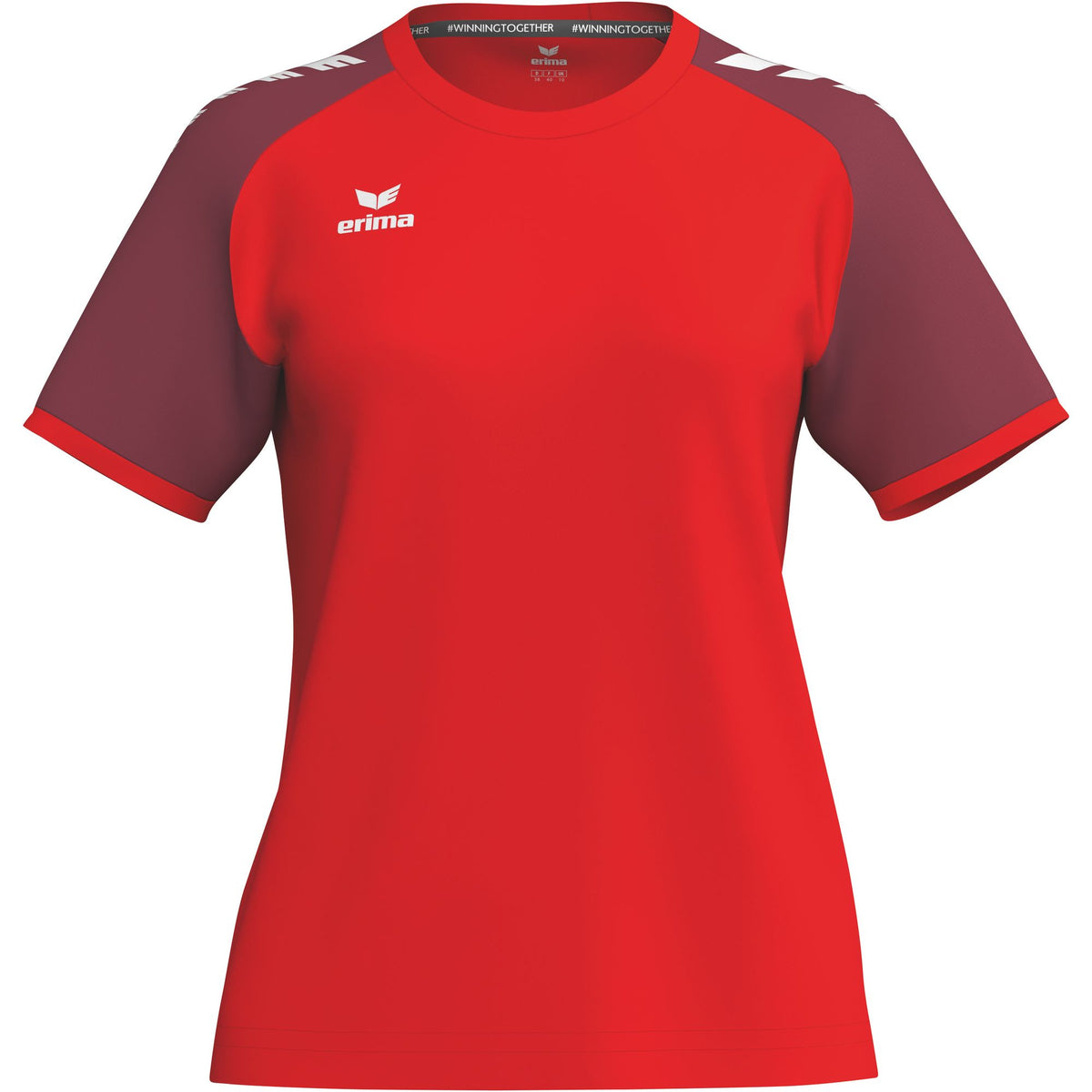 ERIMA WINGS Jersey Shortsleeve Damen (rot/bordeaux)